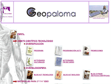 Tablet Screenshot of geopaloma.com